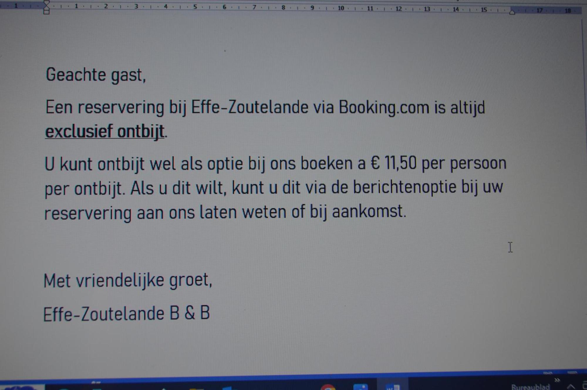 Effe-Zoutelande B&B المظهر الخارجي الصورة